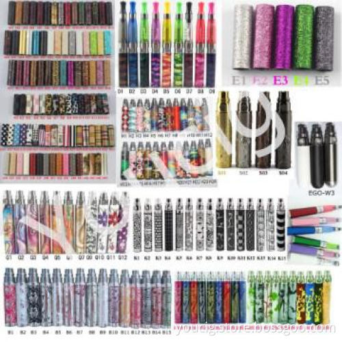 ego y pattern battery for electronic cigarette with various color